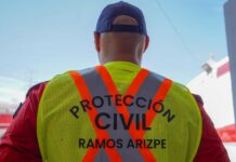 Mantiene Protección Civil vigilancia preventiva ante pronóstico de lluvias en Ramos Arizpe