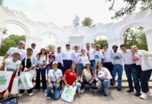 Mercados se pintan de tricolor con recorridos de candidatas priistas
