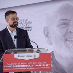 Nombran en Saltillo “Bulevar Hugo Guillermo Díaz Covarrubias” tramo del entronque Derramadero a Providencia
