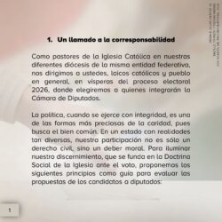 Obispos de Saltillo, Torreón y Piedras Negras llaman a coahuilenses a votar el próximo 7 de junio8