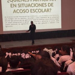 Ofrece Comisaría a secundarias charlas contra acoso escolar2
