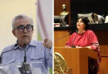 Pide senadora de Morena a Rocha separarse del cargo