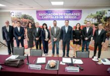 Preside Javier Díaz XVII Sesión Ordinaria de Ciudades Capitales de México