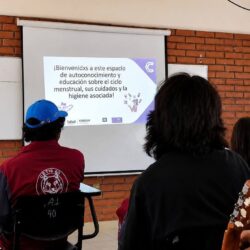 Promueven educación y respeto sobre la salud menstrual en el CETis 60