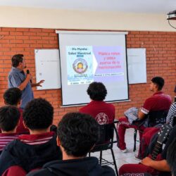 Promueven educación y respeto sobre la salud menstrual en el CETis 603