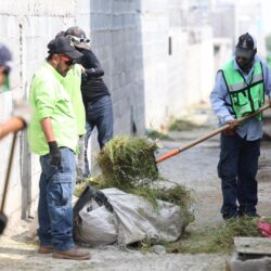 Realiza Saltillo intensa jornada de limpieza en callejones de Mirasierra2