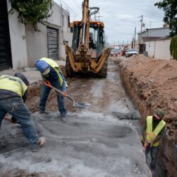 Supervisan pavimentación de calles en Ampliación Postal Cerritos3