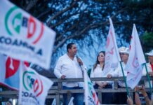Más de 10 mil ramosarizpenses respaldan a Chema Morales en la mega valla por la paz y la seguridad