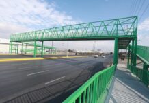 Exhorta Gobierno Municipal de Saltillo a usar puentes peatonales