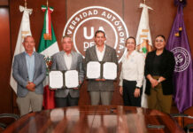 Firman convenio general de colaboración la UA de C y el Clúster para la Innovación y Competitividad Logística de Coahuila
