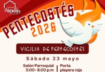 Invitan a vivir Pentecostés con vigilia y misas especiales en Ramos Arizpe