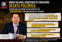 Mario Delgado desata polémica al cuestionar calendario escolar y afirmar que las escuelas no deben ser “guarderías”