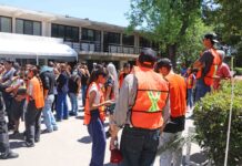 Realiza UA de C Simulacro Nacional en distintos planteles universitarios
