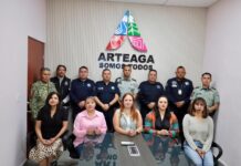 Se reúne en Arteaga la Mesa Regional de Construcción de Paz y Seguridad en Coahuila