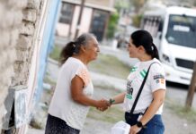 Seguir fortaleciendo la seguridad y la calidad de vida en Coahuila, bandera de Luz Elena Morales