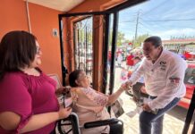 Seguridad y cercanía, ejes del arranque de campaña de Chema Morales en Ramos Arizpe y el Distrito 12
