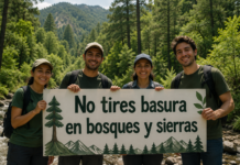 Sigue tira de basura siendo un problema en sierras y bosques de Coahuila: “Apoya tu Bosque Local”