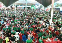 Disfrutan saltillenses el juego de la Selección Mexicana en el FUTFEST Saltillo 2026