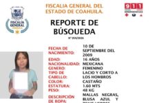 Autoridades llaman a sumarse a la búsqueda de Dara Briseida desparecida en Saltillo