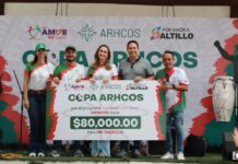Dona ARHCOS 80 mil pesos al DIF para cirugía de corazón de un niño saltillense