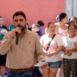 Entrega Javier Díaz obra de pavimentación en Nuevo Mirasierra3