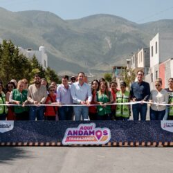 Entrega Javier Díaz obra de pavimentación en Nuevo Mirasierra5
