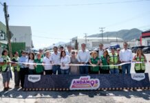 Entrega Javier Díaz rehabilitación en tramo de Otilio González