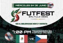 Este miércoles todos al FUTFEST Saltillo 2026 a apoyar a la Selección Mexicana