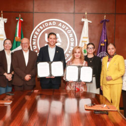 Firma Convenio UAdeC con el CECyTEC-9