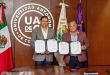 Firman convenio marco de colaboración UAdeC y COECYT para la difusión de temas de interés científico, tecnológico y de innovación