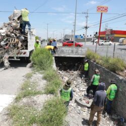 Intensifica Javier Díaz jornada de limpieza de arroyos3