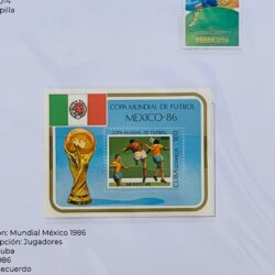 Invita Ramos Arizpe a recorrer la historia de los Mundiales a través de timbres postales1