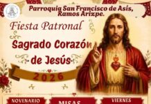 Invitan a vivir la fiesta del Sagrado Corazón de Jesús en la colonia Villasol