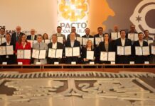 Encabeza Manolo firma del Pacto Coahuila 2026