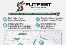 Listos los estacionamientos para el arranque del FUTFEST Saltillo 2026
