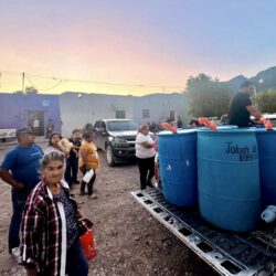 Llevan apoyo de agua potable a familias del ejido San José de los Nuncio3
