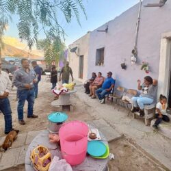 Llevan apoyo de agua potable a familias del ejido San José de los Nuncio7