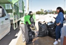 Medio Ambiente recolecta 459.5 Kg. en la “Campaña de intercambio de residuos”
