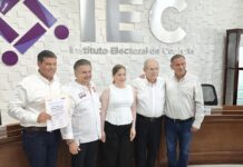 Entrega IEC constancias de diputaciones plurinominales para el Congreso de Coahuila