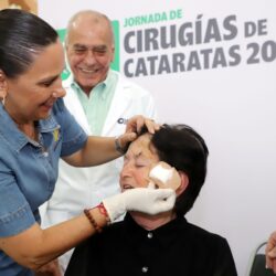 Realizan con éxito jornadas estatales de cirugías de cataratas en beneficio de población vulnerable1