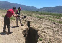Realizarán estudios geológicos en grieta de Arteaga
