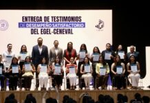 Reconoce UAdeC a egresados de la Unidad Sureste que acreditaron con Testimonio Satisfactorio el EGEL-CENEVAL