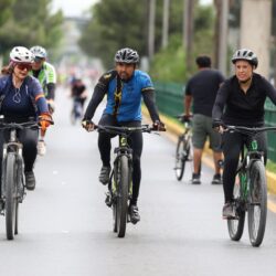 Saltillenses disfrutan en familia la Ruta Recreativa1