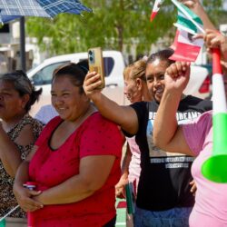 Vecinos agradecen nueva plaza en Estación Higo3