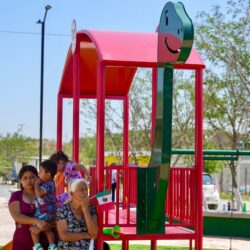 Vecinos agradecen nueva plaza en Estación Higo4