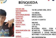 Buscan en Ramos Arizpe a adolescente desaparecido en la colonia Analco