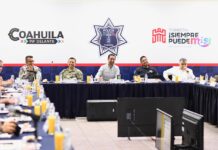 Destacan en reunión de seguridad de Torreón acciones de coordinación entre dependencias y apoyo en tecnología
