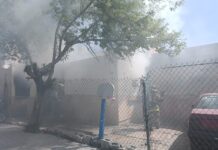 Destruye incendio en vivienda material electoral que se utilizaría en la elección del domingo en Saltillo