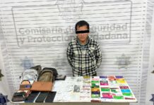 Detiene Comisaría a carterista de adultos mayores vinculado a robos en 12 municipios y 7 estados