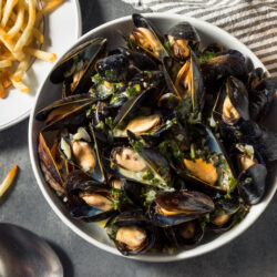 doce platillos Moules frites